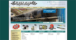 Desktop Screenshot of kleenblast.com
